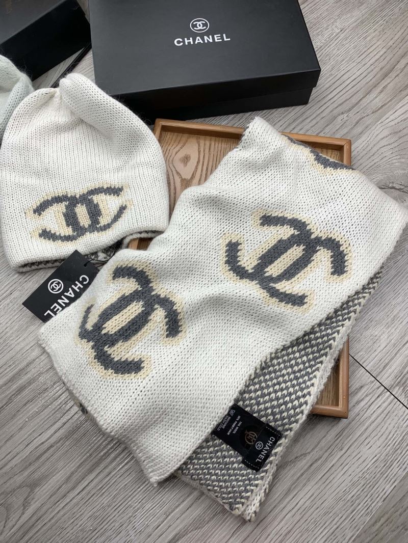 Chanel Caps Scarfs